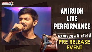 Anirudh Splendid Live Performance  Nanis Gang Leader Pre Release Event  Karthikeya  Vikram Kumar [upl. by Seldun42]