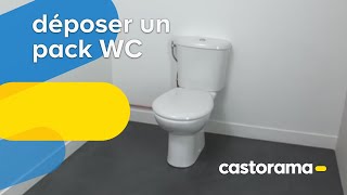 Comment démonter un WC  Castorama [upl. by Hibbitts]