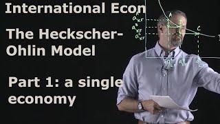 International Economics The HeckscherOhlin model of trade Part1  a single country [upl. by Lacsap933]