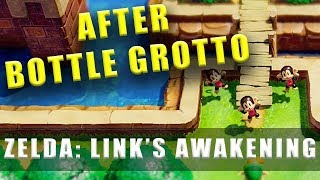 The Legend Of Zelda Links Awakening where to go after Bottle Grotto DungeonLevel 2 [upl. by Grube]