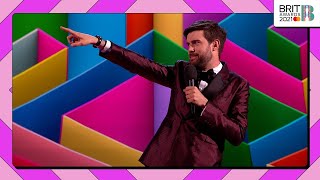 The Very Best of Jack Whitehall  The BRIT Awards 2021 [upl. by Allimak]