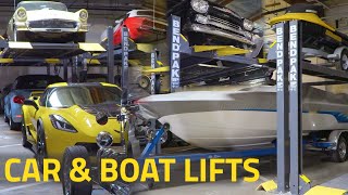 BendPak Boat Lifts in Action at Valley Indoor Storage [upl. by Nefets]