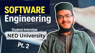 NED Universitys Software Engineering Student interview Part2 [upl. by Dee Dee]