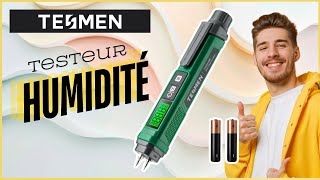 TESMEN TWM186  Le testeur dhumidité essentiel pour une maison saine et le bois de chauffage  🏠 [upl. by Doris]