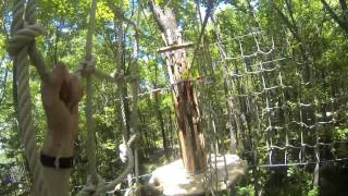 Go Ape course at Lums Pond State Park in Bear Delaware [upl. by Troy]