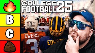 Ranking EVERY College Football 25 Team for Dynasty Mode [upl. by Winther]