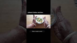 Boondi Raita  Easy Recipe by Minals Kitchen And More [upl. by Ben]