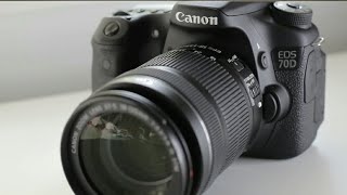 Canon 70D DSLR review settings tips and tricks [upl. by Ellett]