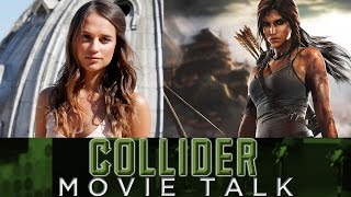 Collider Movie Talk  Alicia Vikander Cast As Lara Croft In Tomb Raider Reboot [upl. by Haleemak]