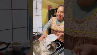 Receta de nopales y queso con frijoles [upl. by Acinet]