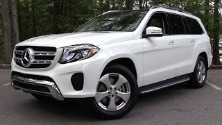 2017 MercedesBenz GLS450  Test Drive amp Review [upl. by Hayarahs452]