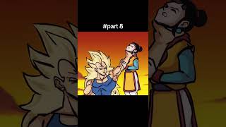 Vegeta vs Goku Saiyan 💀 animation edit anime shorts [upl. by Ssyla]