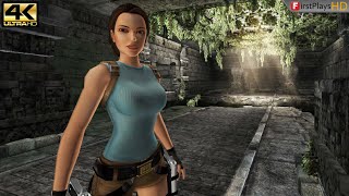 Tomb Raider Anniversary 2007  PC Gameplay 4k 2160p  Win 10 [upl. by Schafer]