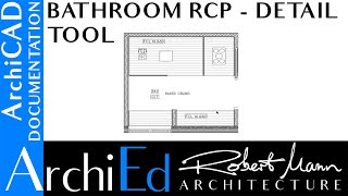 ArchiCAD Reflected Ceiling Plan RCP  Detail Tool [upl. by Bomke]