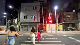 RECIFE A NOITE BOA VIAGEM MUDOU MUITO PRAÇA FERINHA [upl. by Nibor976]