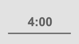 4 minutes countdown timer [upl. by Riedel497]