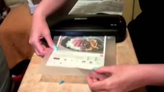 Fellowes Laminator Review [upl. by Nagah]