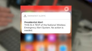 Nationwide Emergency Alert Testing Completed [upl. by Akeemahs]