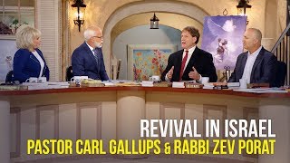 Revival in Israel  Rabbi Zev Porat and Pastor Carl Gallups on The Jim Bakker Show [upl. by Adnuahs]