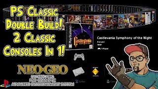 Ultimate PlayStation Classic Build 2 Consoles In 1 Neo Geo Mini amp 100 PSX Games BleemSync Hack [upl. by Marquis]