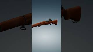 M1 Garand gun firing demo usa history rifle ww2 semiautomaticrifle [upl. by Dodd]