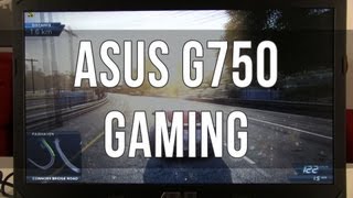 ASUS G750  G750JX gaming performance review [upl. by Massie]