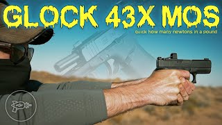 Review G43X MOS The Best Subcompact Glock Yet 🤔 [upl. by Lenrow]