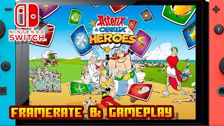 Asterix amp Obelix Heroes  Nintendo Switch  Framerate amp Gameplay [upl. by Nadabus]