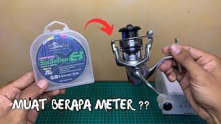 Mengisi PE Reel Shimano Stradic FL 1000 HG ‼️ Ft Duraking Sinsation 08 [upl. by Laurent337]