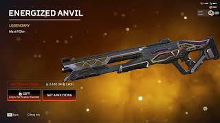 APEX LEGENDS  Mastiff  Legendary  Energized Anvil [upl. by Rafaela]