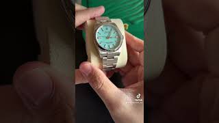 Overview Rolex Oyster Perpetual 36mm “TurquoiseTiffany”WatchMNL WatchManila Rolex [upl. by Kataway]