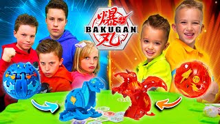 Vlad amp Niki  Ninja Kidz Bakugan Battles [upl. by Carlina]