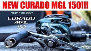 NEW SHIMANO CURADO MGL 150 UNVEILED ICAST 2021 [upl. by Esdnil]