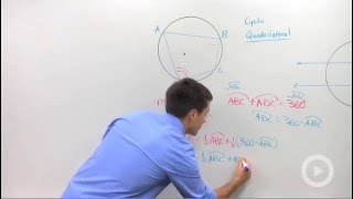 Cyclic Quadrilaterals and Parallel Lines in Circles [upl. by Eylk]