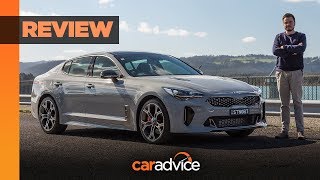 2020 Kia Stinger GT review With exhaust upgrade [upl. by Nivar]