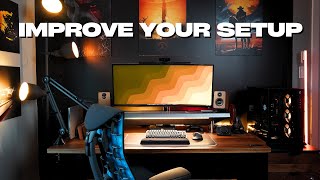 10 Tips To Improve Your Desk Setup and Home Office [upl. by Pelagias]