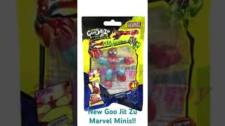 New Goo Jit Zu Marvel Minis [upl. by Ayanej]