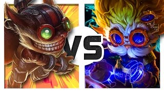 Ziggs vs Heimerdinger Rap Battle [upl. by Nytsirhc575]