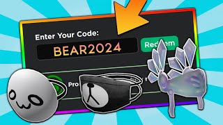 6 NEW CODES ALL 2024 Roblox Promo Codes For ROBLOX FREE Items and FREE Hats NOT EXPIRED [upl. by Namref]