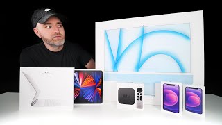 HUGE Apple Unboxing Extravaganza 2021 [upl. by Enelrahs]