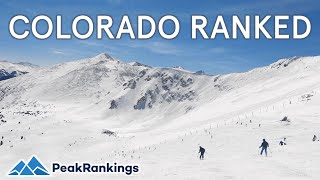 Colorado Ski Resorts RANKED  Worst to Best [upl. by Notrom150]