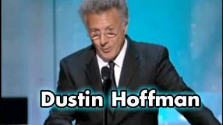 Dustin Hoffman Salutes Warren Beatty at AFI Life Achievement Award [upl. by Swarts]