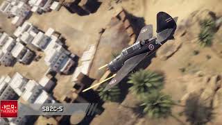 War Thunder  SB2C5 Thailand [upl. by Ayle581]