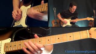 Parisienne Walkways Guitar Solo Lesson  Gary Moore  Famous Solos [upl. by Bobker790]