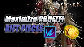 Lost Ark Maximize your RIFT Pieces PROFIT [upl. by Ilyk780]