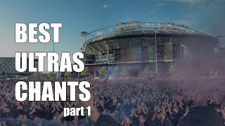 WORLDS BEST ULTRAS CHANTS With Lyrics amp Translation ENFRES Part 1 [upl. by Israel712]