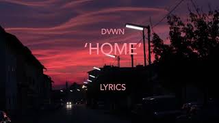 DVWN 다운  ‘HOME’  LYRICS live ver [upl. by Sumaes]