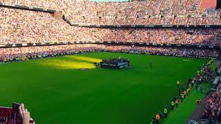 Himno de la Comunidad Valenciana  Celebración Copa del Rey 2019  VALENCIA CF en Mestalla [upl. by Snowman]