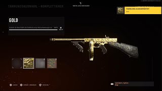 Call of Duty Vanguard M1928 in GOLD  Tarnung Atomar  0438 [upl. by Harias]