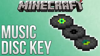 Minecraft Music Disc Key Tutorial Redstone Advent Calendar [upl. by Norat]